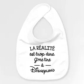 Bavoir Bébé La réalité est trop dure