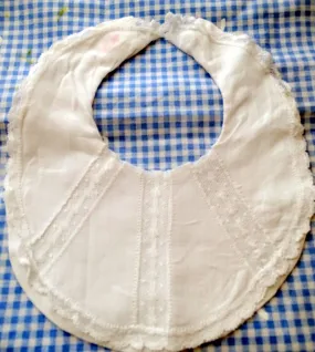 bavoir bébé vintage