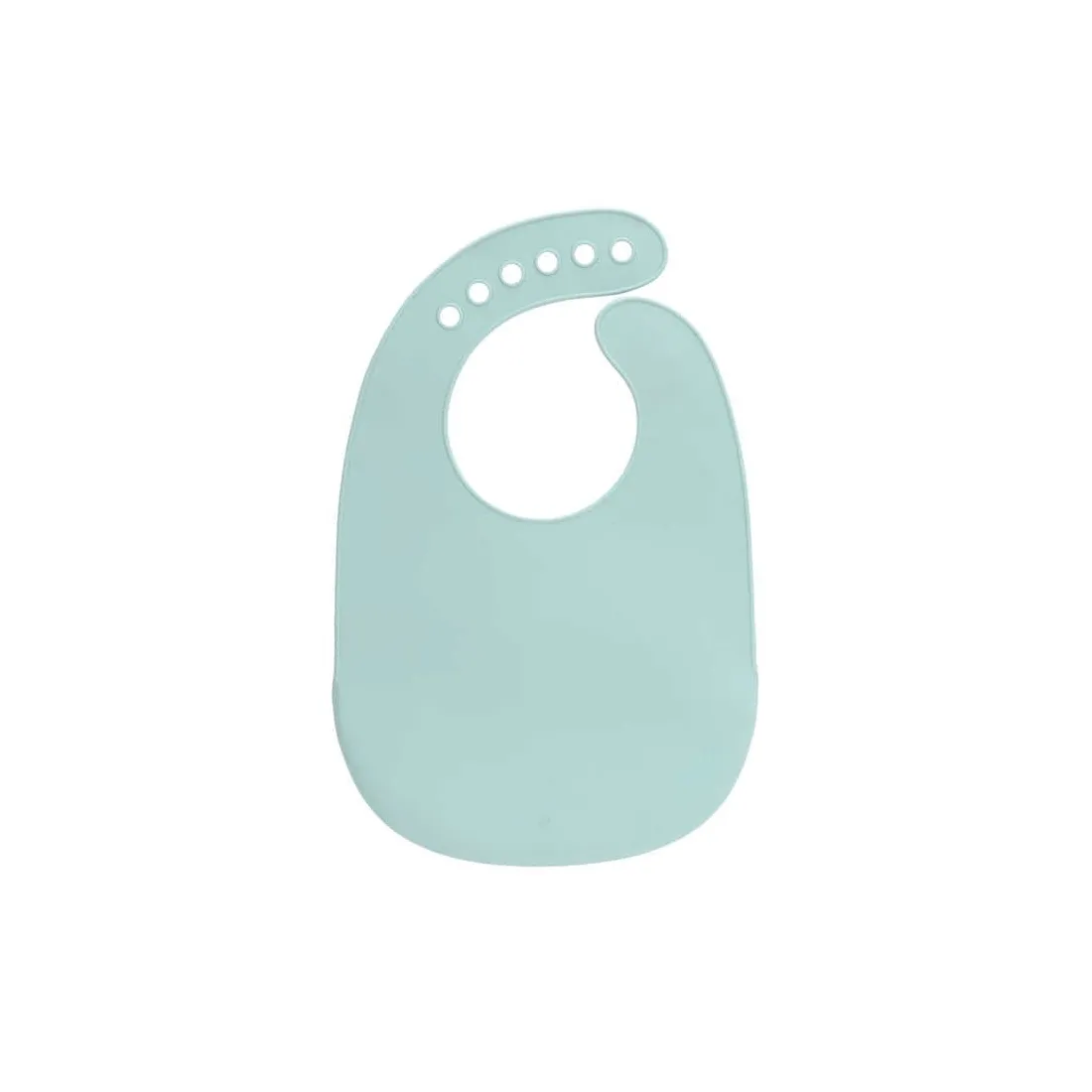 Bavoir silicone Little Chums Souris Lässig – Bleu