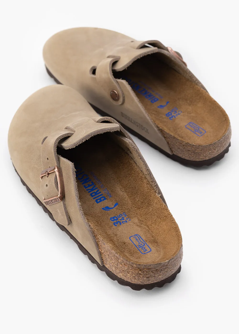 BIRKENSTOCK BOSTON SFB LEOI TABACCO BROWN