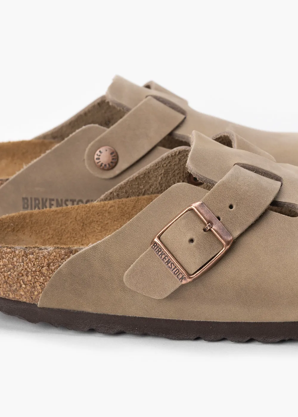 BIRKENSTOCK BOSTON SFB LEOI TABACCO BROWN