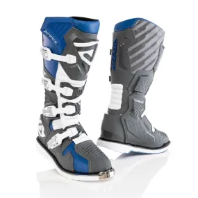 Bottes Acerbis X-Race Gris Bleu - Bottes Cross