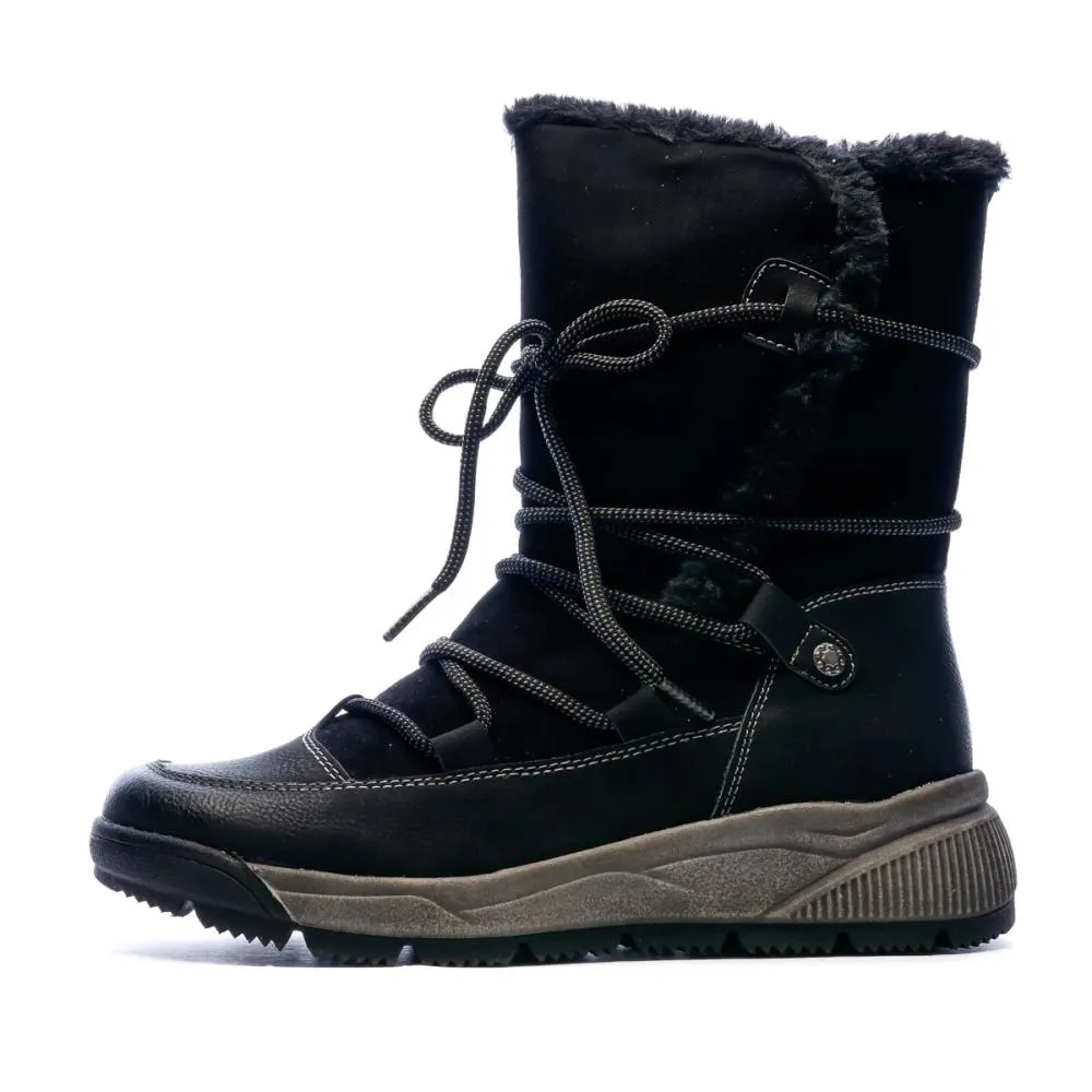 Bottes Après-Ski Noire Femme Relife Jobasky