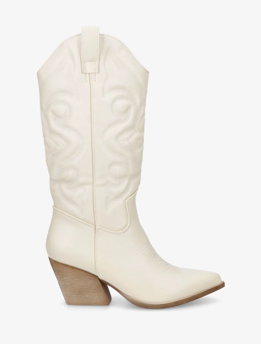 Bottes style santiags