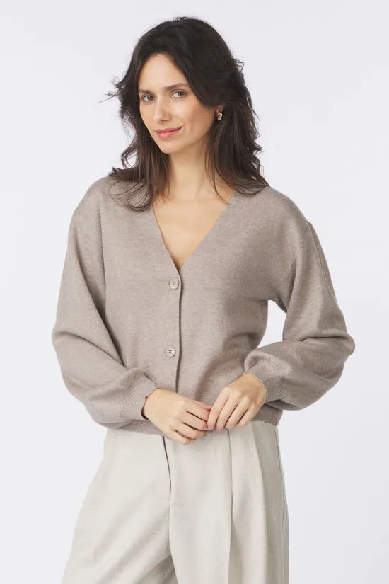 Cardigan Gold Button