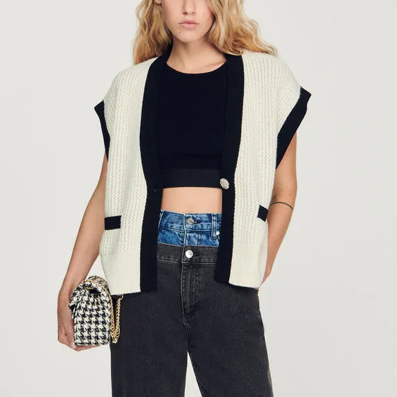 Cardigan sans manches