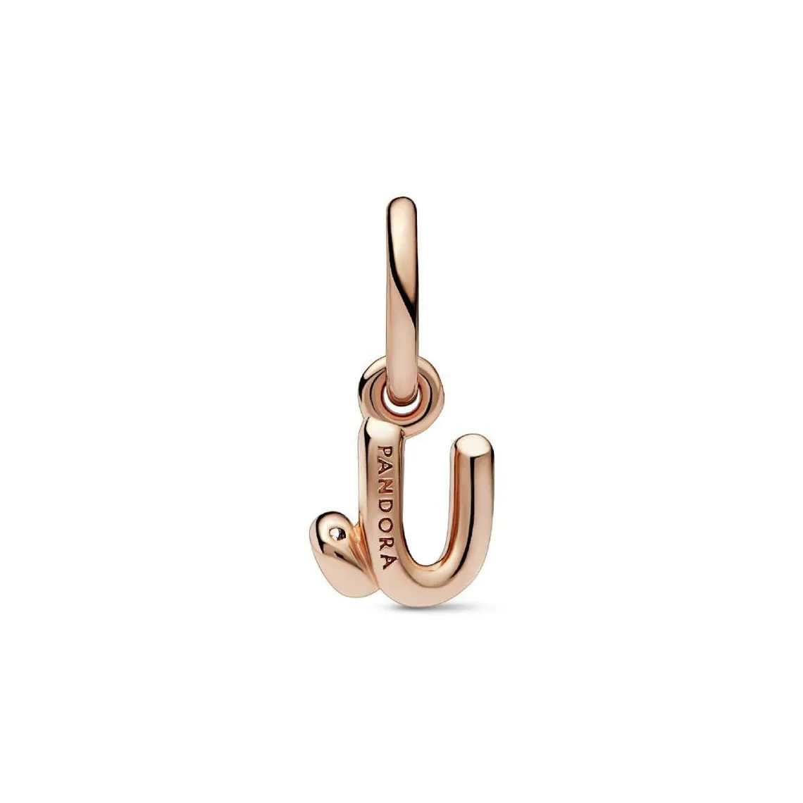 Charm Pendant Alphabet Lettre u Manuscrite  | 3 Suisses