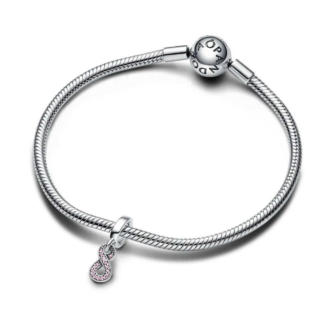 Charm Pendant Symbole de l'Infini Scintillant | 3 Suisses