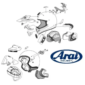 COUS JOUE ARAI CHAS V PRO 12MM CASQUE INTEGRAL