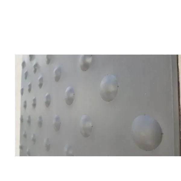 Dalle podotactile en polymère avec adhésif épais 412x825 mm - jaune