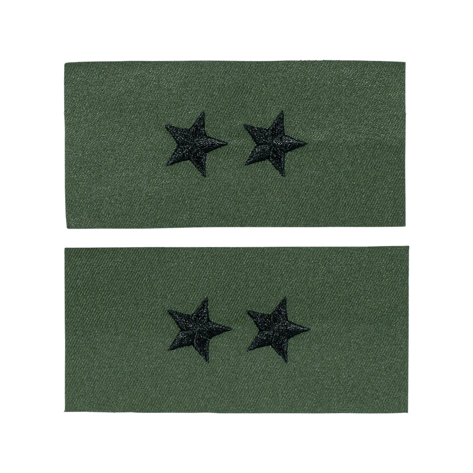 Galon de grade US brodé tissu Major Général