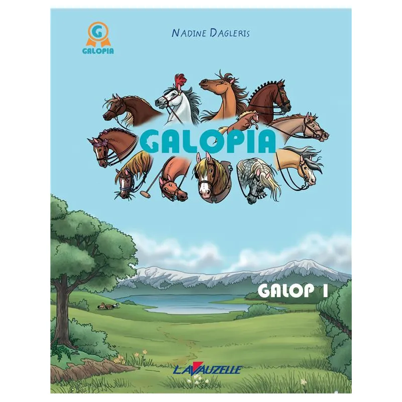 Galopia mon cahier Galop 1 Lavauzelle - Equestra