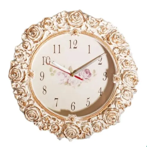 Grand moule silicone montre 35cm deco fleur pour plâtre pâte polymère fimo argile savon cire résine polyester ciment béton k951 