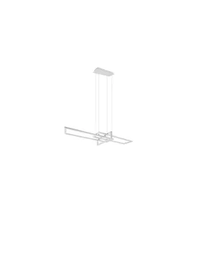 Lampe à suspension LED SALINAS Hauteur réglable et luminosité réglable | LéonLeds