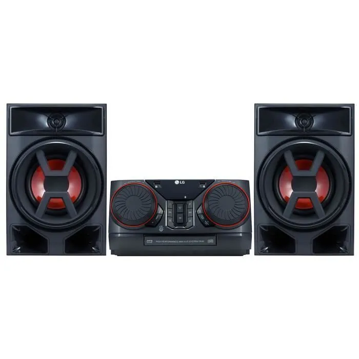 LG CK43 Mini chaine Hi-Fi Bluetooth et effet DJ - Noir