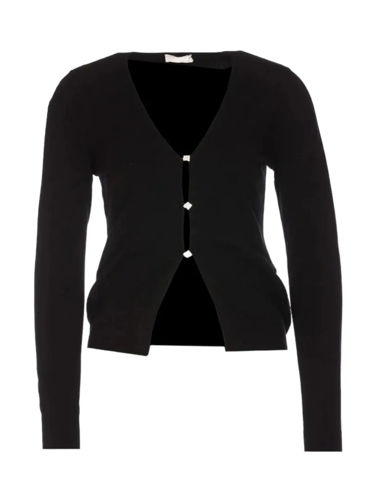 LIU JO WHITE Cardigan Femme WA4109MS99E 22222 Noir