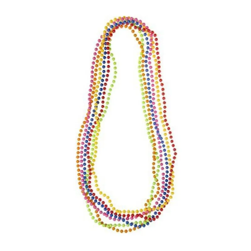 Lot de 6 colliers mardi gras mix idéal pour compléter vos déguisements