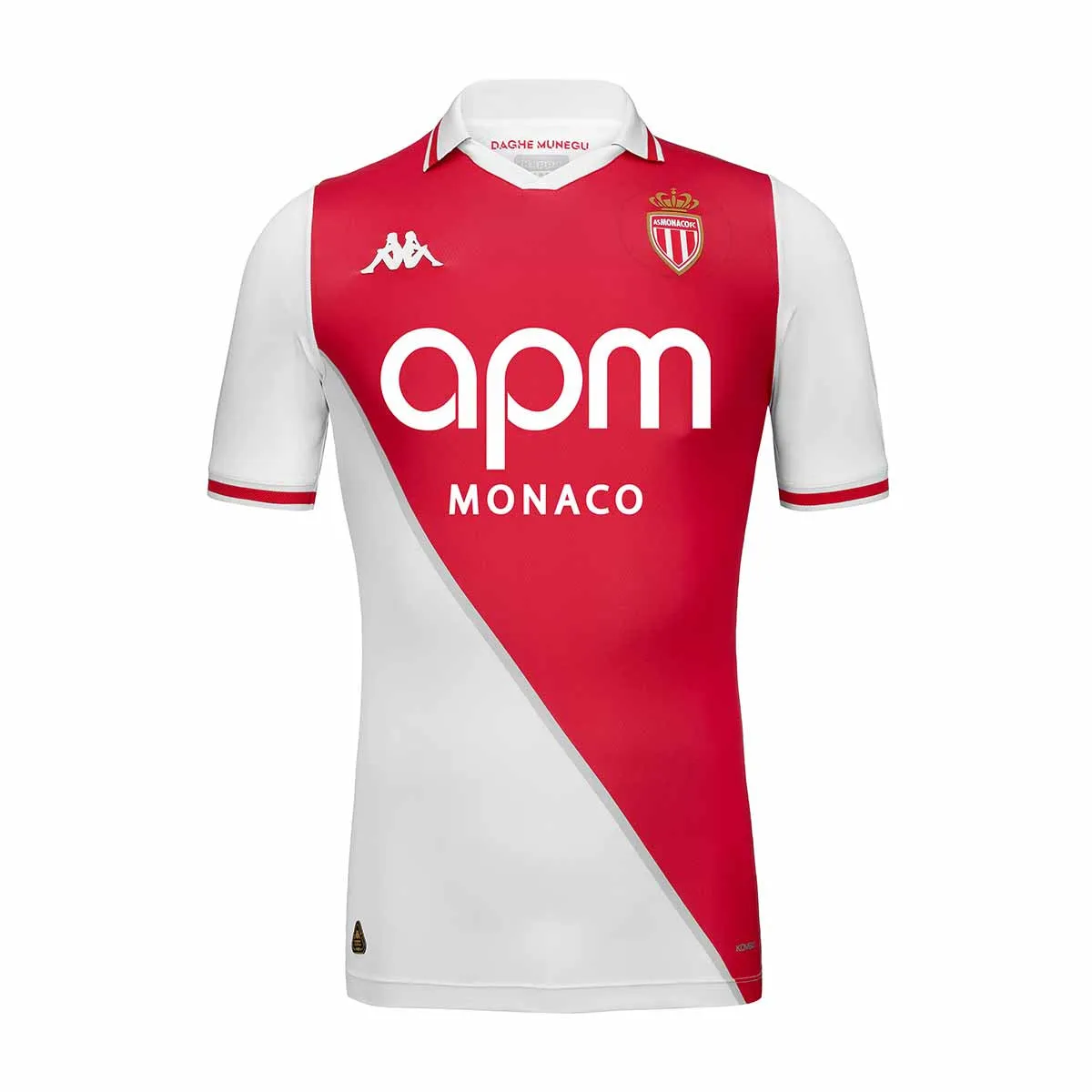 Maillot Kombat Pro Home AS Monaco 24/25 Blanc Homme