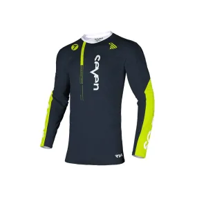 Maillot Seven mx Rival rift bleu marine
