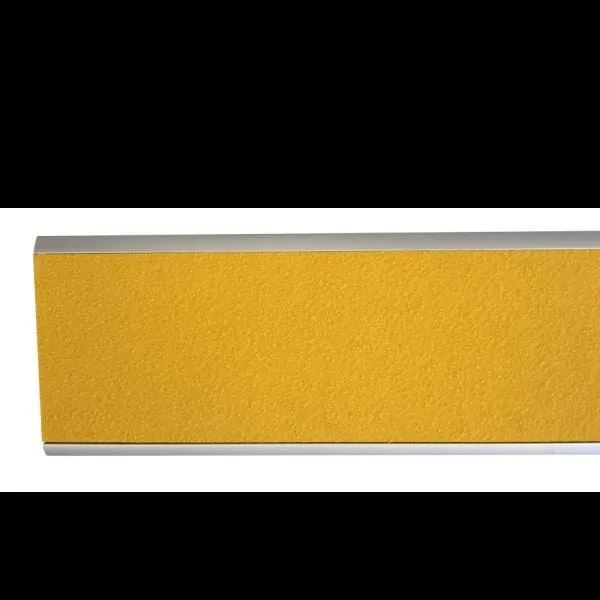 Nez de marche équerre polymère gris - 230x5 cm