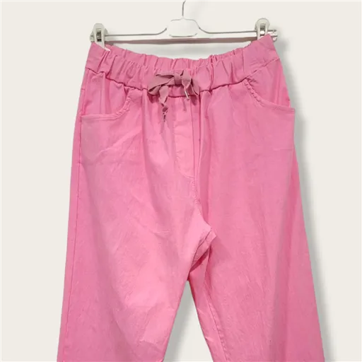 Pantalon Stretch C'Mélodie Rose Bébé - Bleu Clair