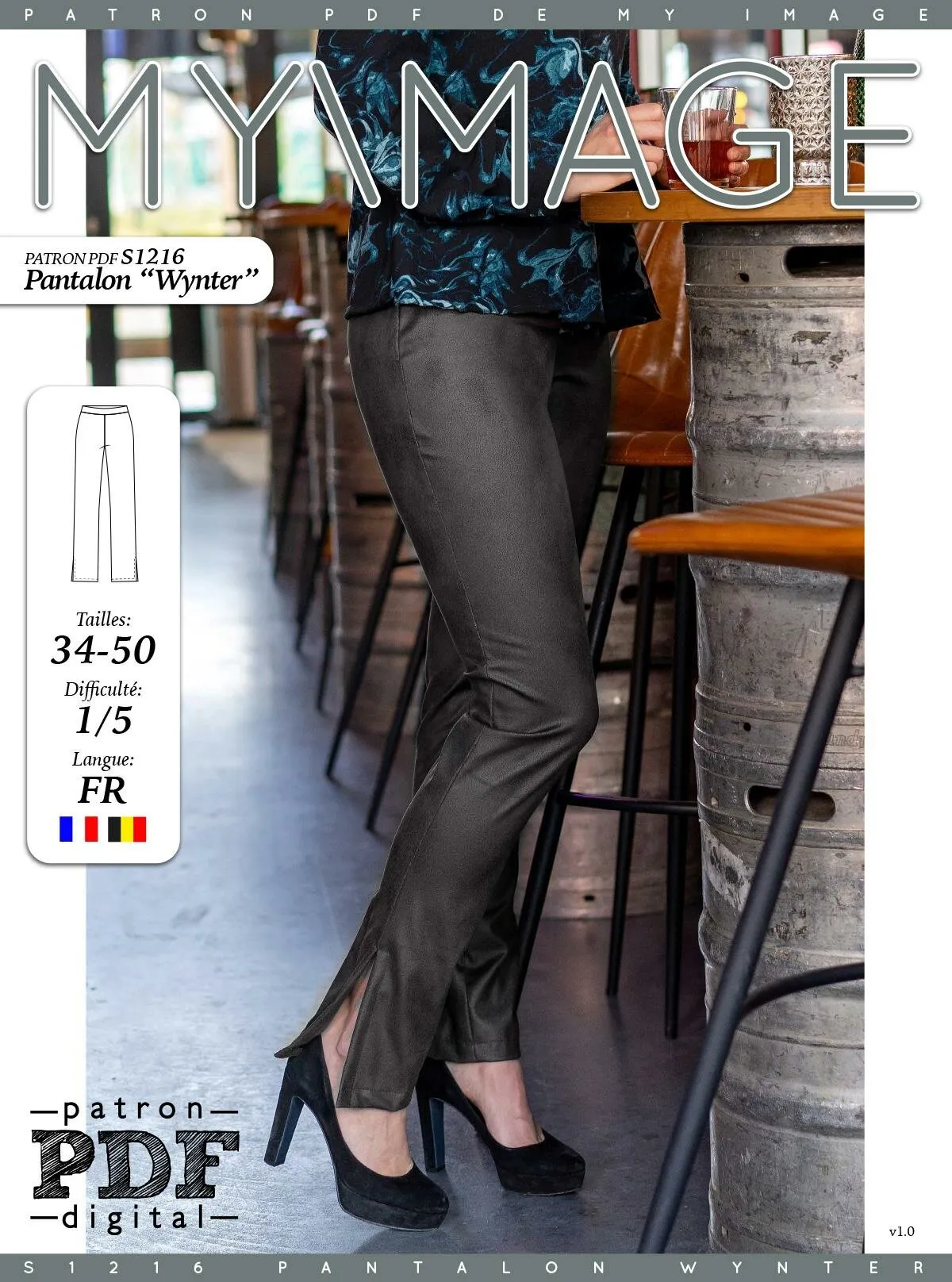 Pantalon Wynter Patron de Couture