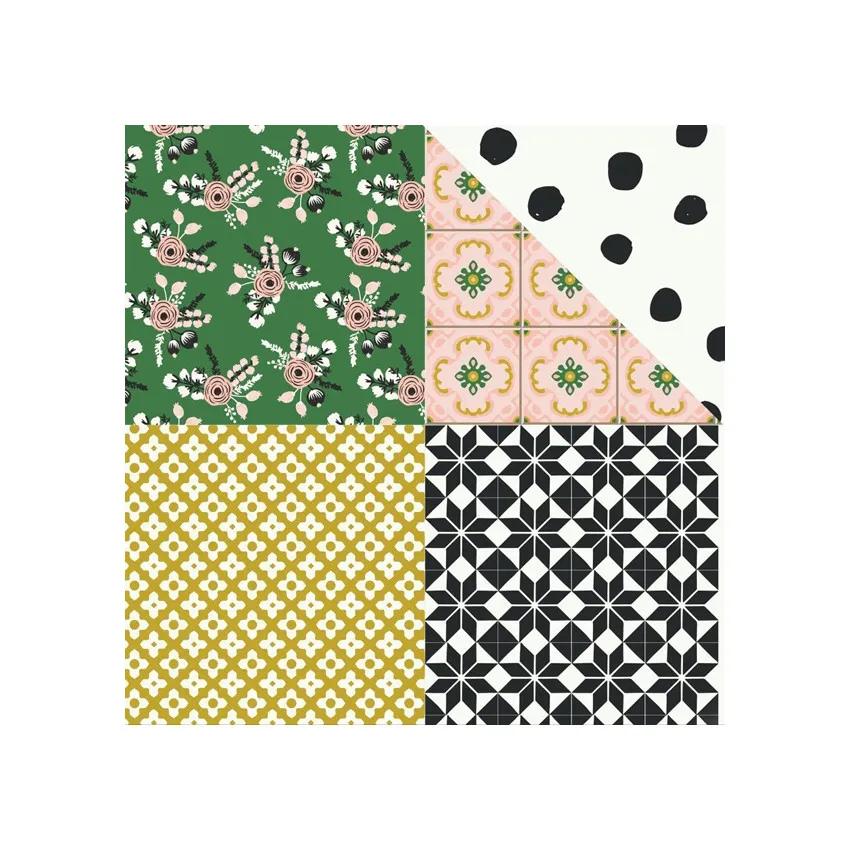 Papier Imprimé Fleur Kindness