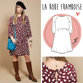 Patron de couture robe Framboise  - CRAFTINE 