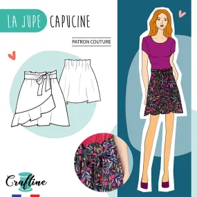 Patron jupe Capucine - CRAFTINE 