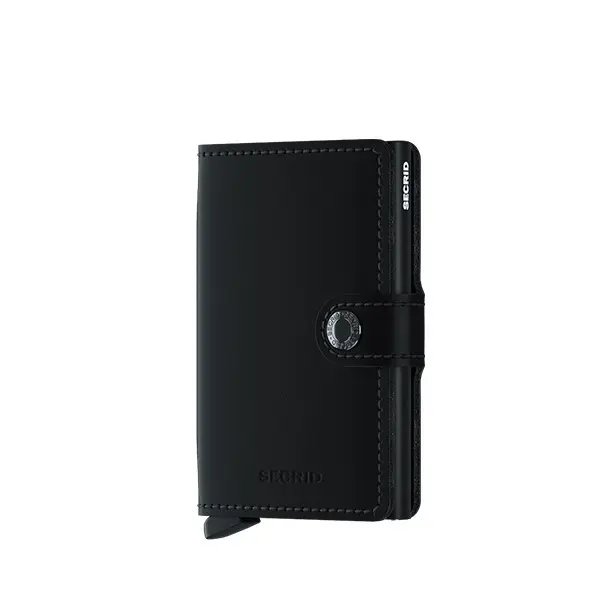 Porte-cartes anti-piratage Miniwallet Matte Noir | Secrid