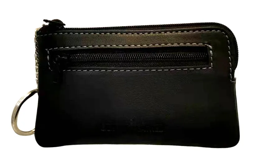 Porte monnaie zippée cuir Gabriel