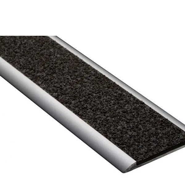 Profil plat polymère gris - 115x5 cm