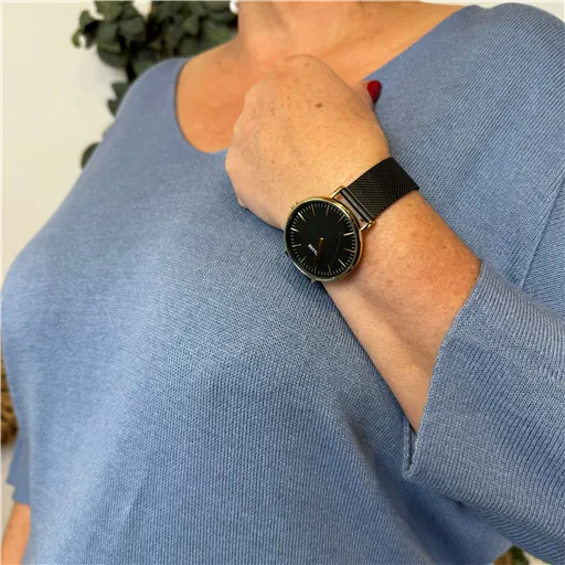 Pull Léger Emporium Bleu Jeans - Bleu Clair