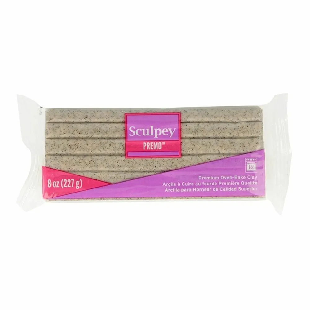 Pâte polymère sculpey 227 g - gris granite