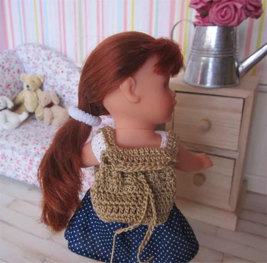 "Rentrée" - patron crochet mini corolline