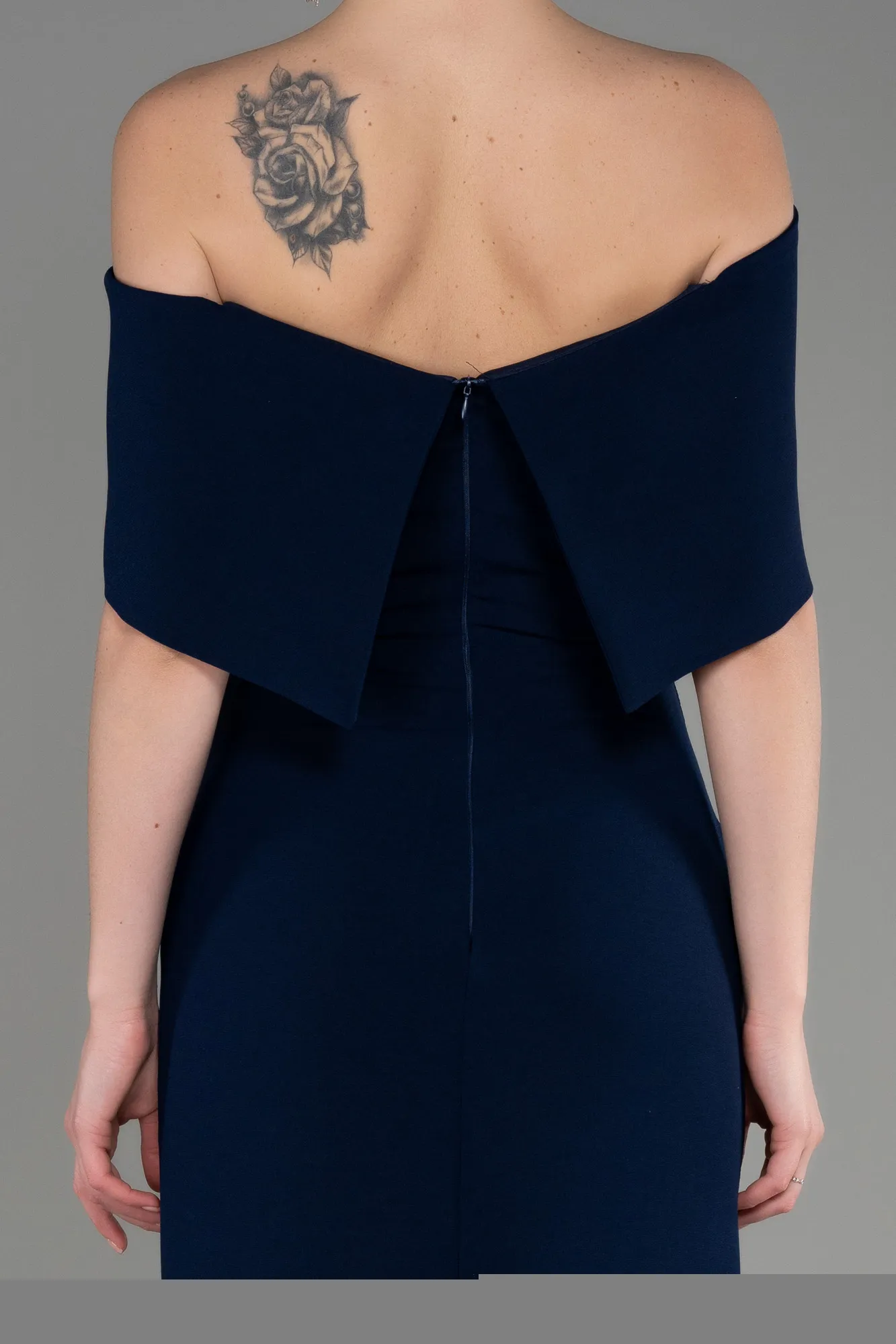 Robe De Soirée Grande Taille Longue Rouge ABU3945