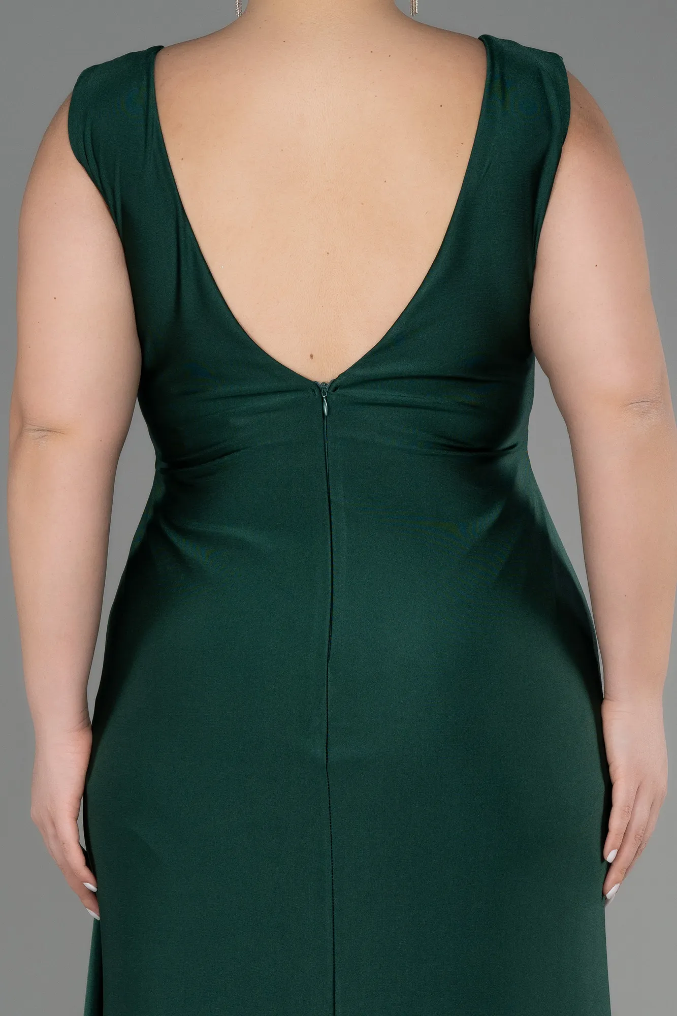 Robe Grande Taille Longue Prune ABU3737