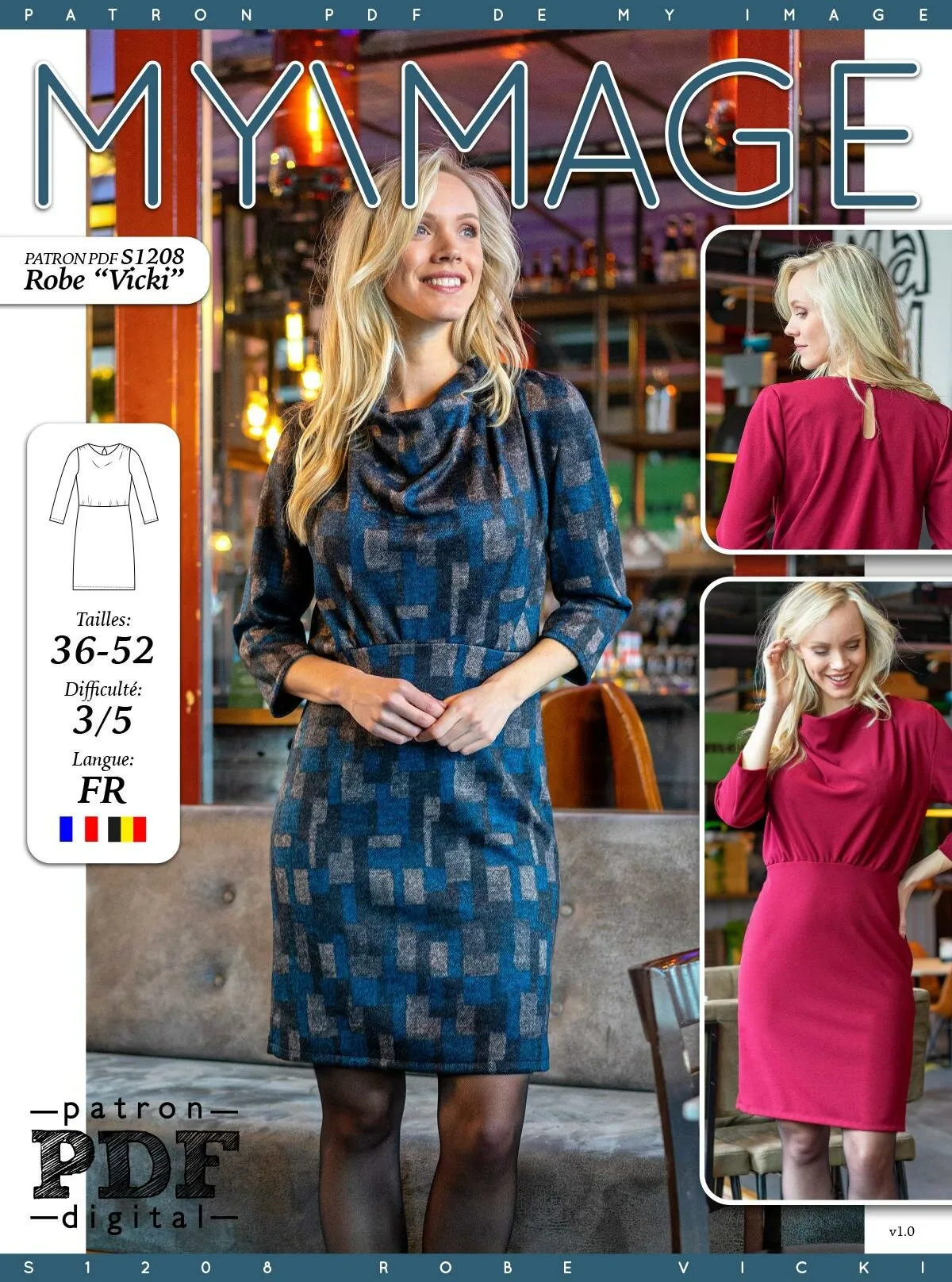 Robe Vicki Patron de Couture