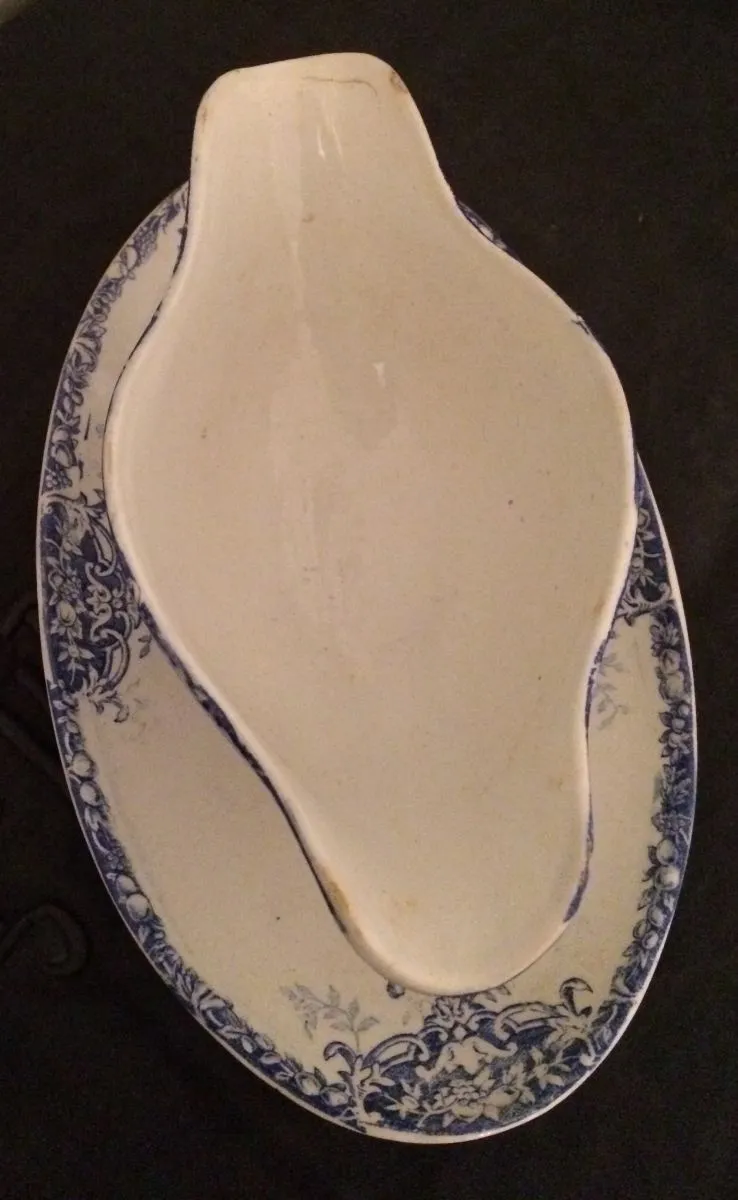 Saucière sur son dormant