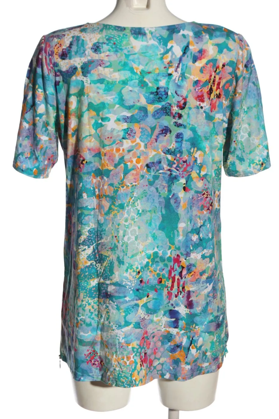 T-shirt imprimé multicolore style décontracté