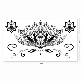 Tatouage Dentelle Rose