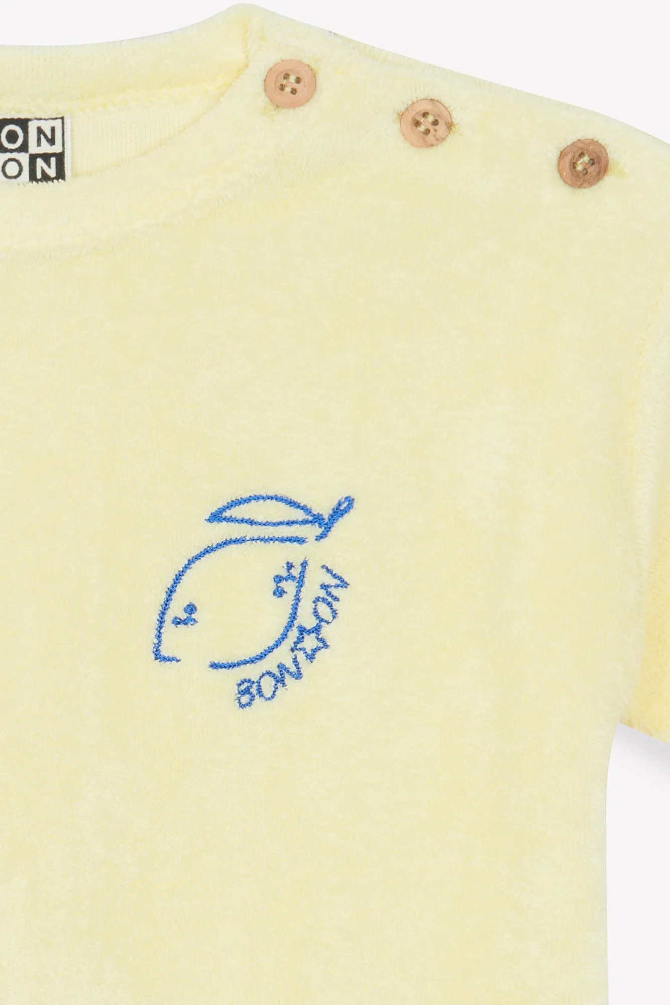 Tee-shirt - Livia limoncello en éponge