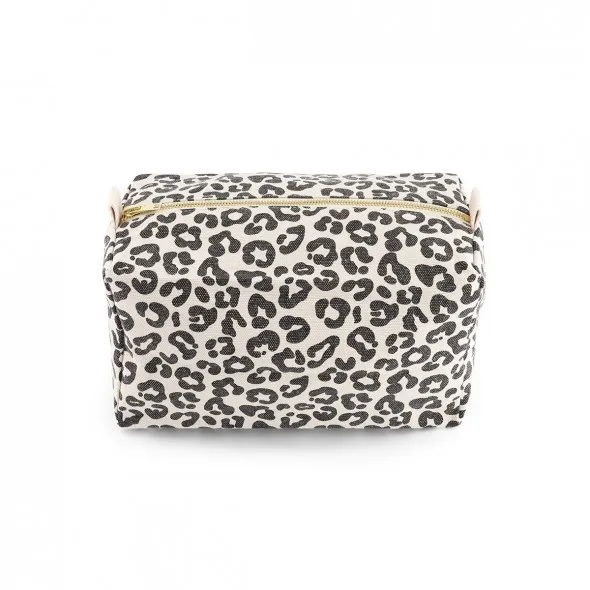 Trousse de toilette Vic  - Graou / Greige - ROSE IN APRIL - Perlin Paon Paon